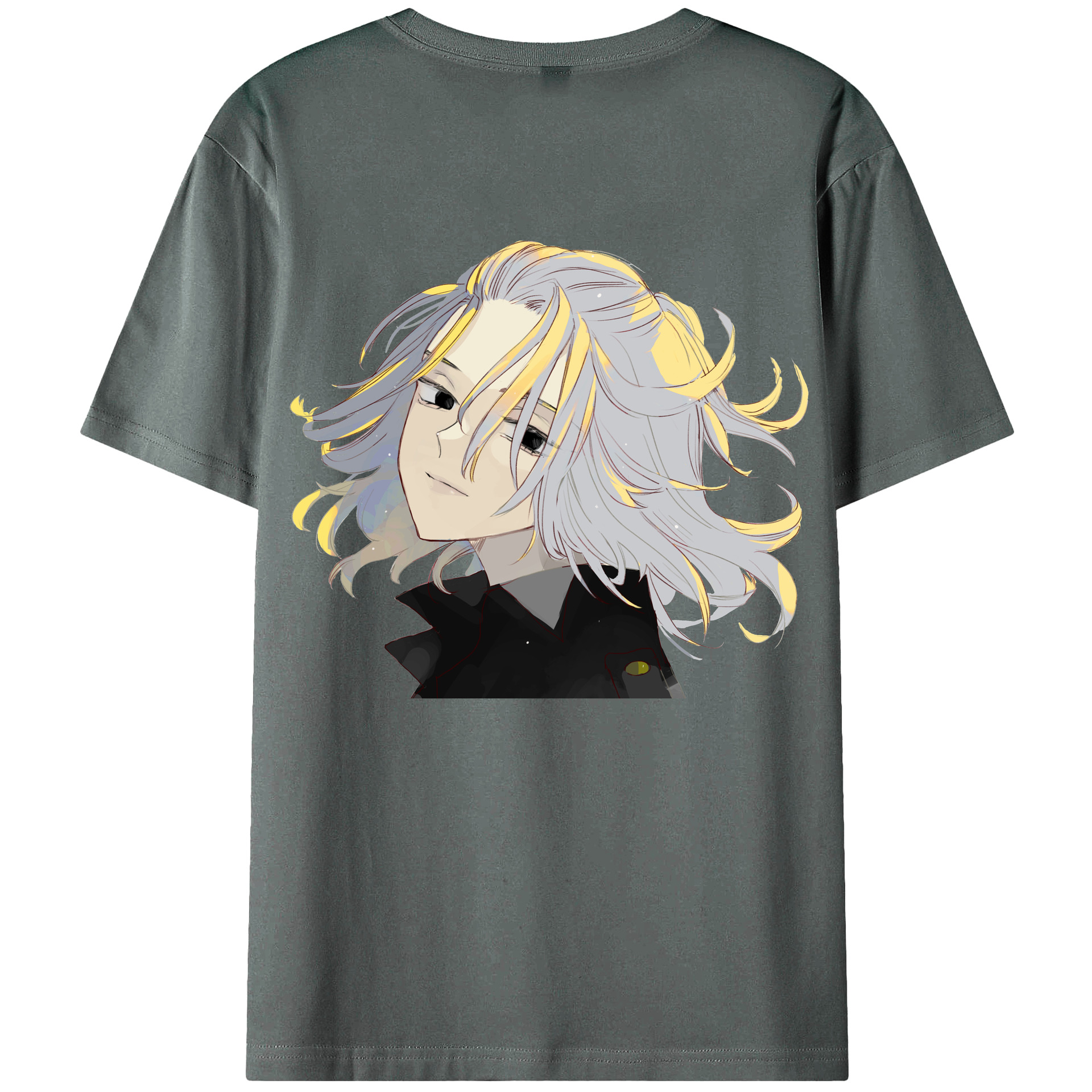 （画像用） 東京リベンジャーズ Tokyo Revengers 綿100％半袖Tシャツ（背面プリント）